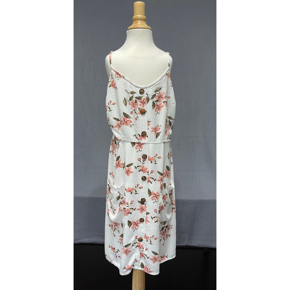 Garage Women's Floral smocked‎ sundress sz TP/XS cottagecore feminine coquette